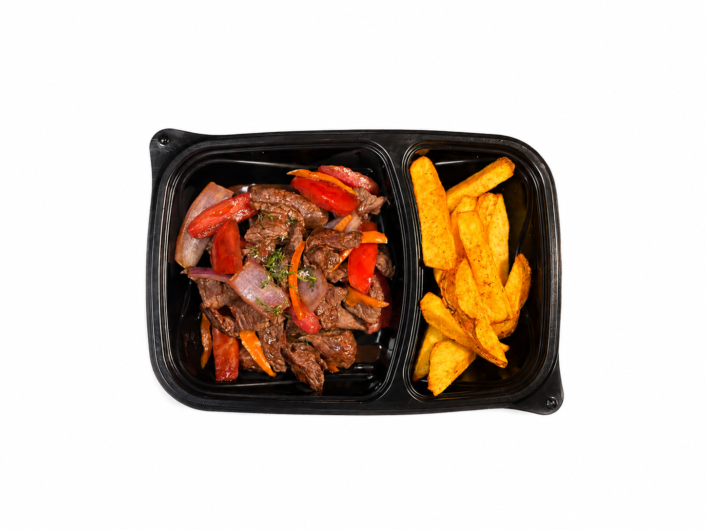 Lomo Hook Saltado (Hook-Style Peruvian Stir-Fried Beef)
