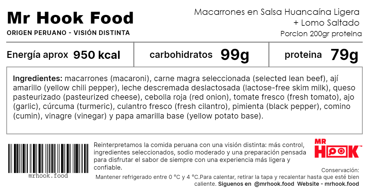 Macarrones en Salsa Huancaína Ligera + Lomo Saltado (Macaroni in Light Huancaína Sauce + Peruvian Stir-Fried Beef) #4
