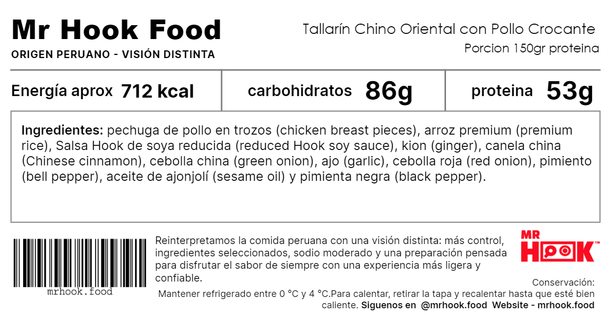Tallarín Chino Oriental con Pollo Crocante  (Oriental Chinese Noodles with Crispy Chicken) #3